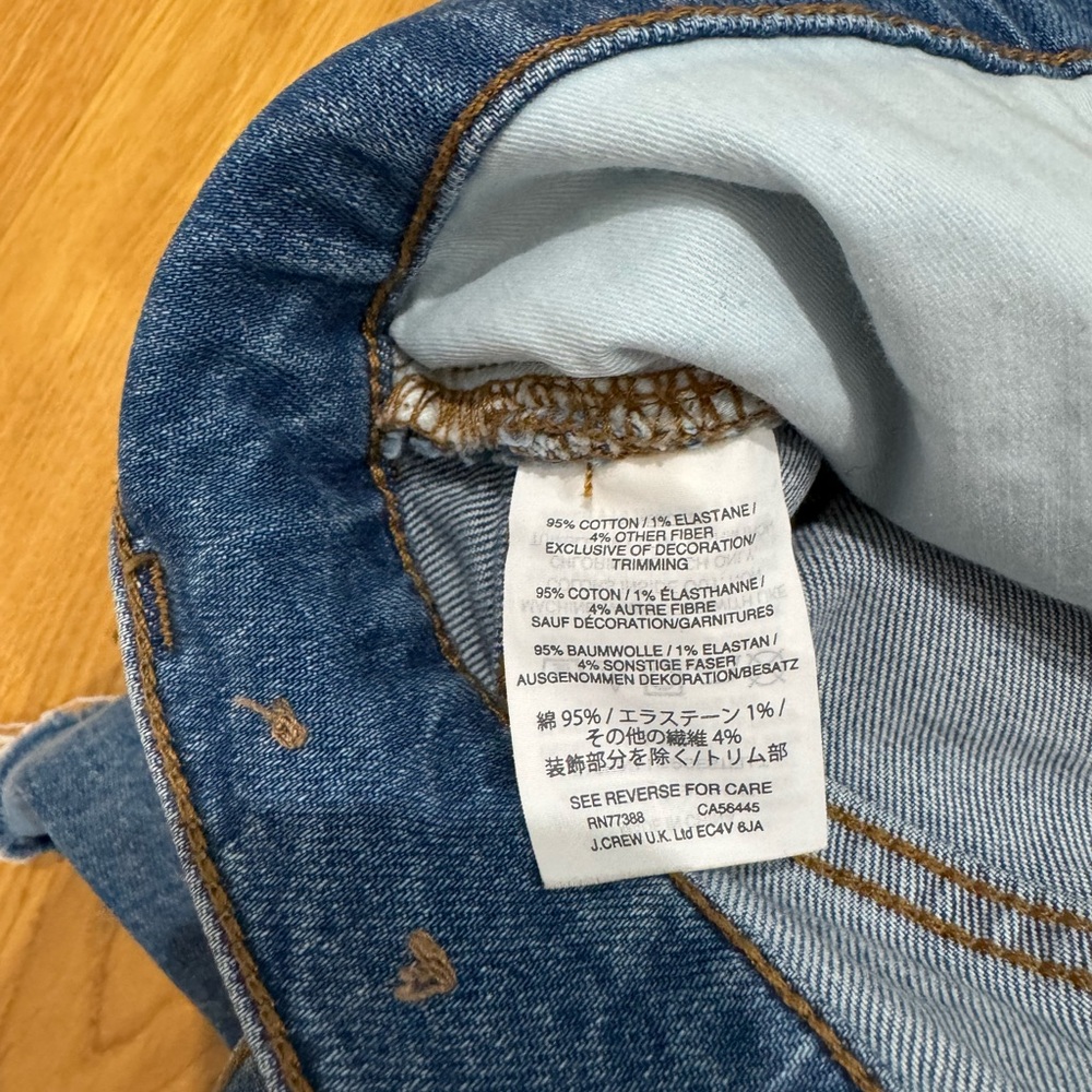 Madewell high rise short 4” jean size 27 blue - Picture 3 of 6